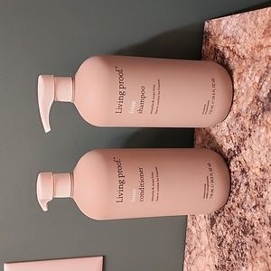 Living Proof No Frizz Jumbo Shampoo and Conditioner Duo: Brand New & Unopened